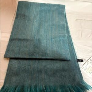 Luxurious Alpaca Teal Wrap